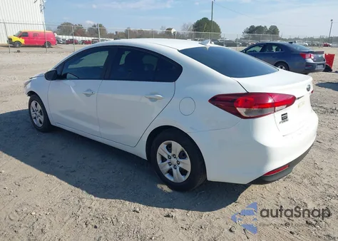 2017 Kia Forte Lx z USA, uszkodzony, nr VIN 3KPFK4A70HE022610
